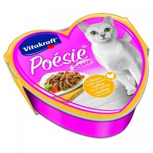 מעדן ויטקרפט לחתול-עוף וירקות ברוטב 85 גרם