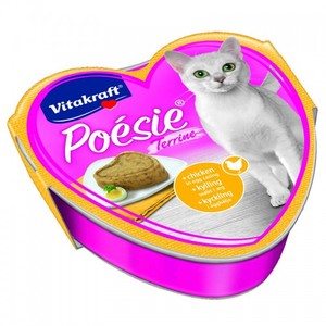 מעדן ויטקרפט לחתול-פטה עוף וביצה 85 גרם