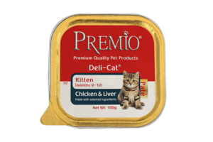 פרמיו מעדן לחתלתול-פטה עוף וכבד 100 גרם