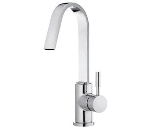 ברז ברבור לכיור רחצה פיה מלבנית סדרת מצדה Masada 303251