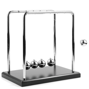 קינטי עץ ומתכת גדול Manhattan