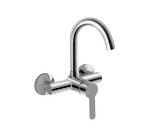 ברז לכיור רחצה מהקיר חמת קליר Clear 305321