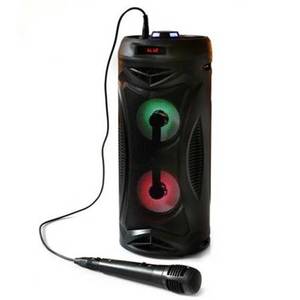 ערכת קריוקי בידורית ניידת עם רמקול ומיקרופון גימיק מתנות