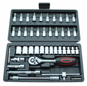 סט בוקסות 1/4 אינטש מקצועי 46 חלקים Hunter 110600-014