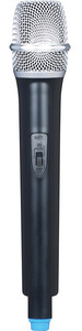 מיקרופון אלחוטי ידני  UHF תדר משתנה 1018