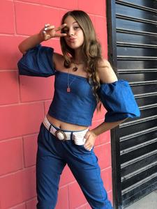 מכנסיים מחויטים טנסל