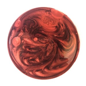 אבקה מטאלית - אדום יין