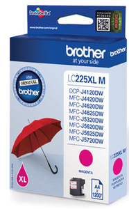 דיו אדום Brother LC-225XLM