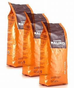 3 ק"ג מתערובת הקפה MAURO DE LUXE