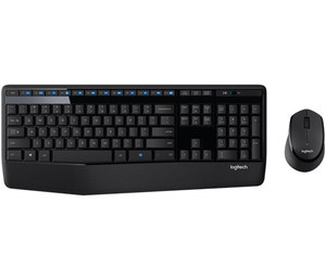 סט מקלדת ועכבר אלחוטיים Logitech Wireless Combo MK345 עברית ואנגלית