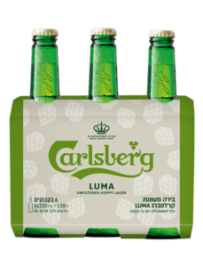 שישיית קרלסברג לומה 330 מ"ל 