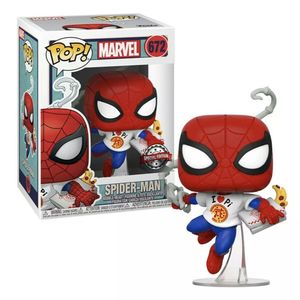 Funko POP! - Spider Man Pizza Special Edition Exclusive (Marvel) 672