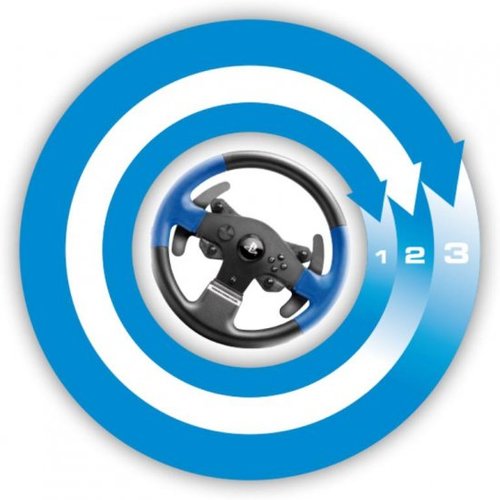  הגה מרוצים לפליסטיישן כולל דוושות - Thrustmaster T150 Pro Force Feedback PS4/PS3