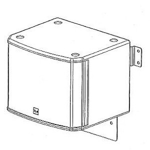 סאב להתקנות עם מתקן תלייה 10"
