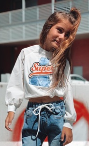 חולצת רגלן שילוב ניילון