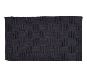 שטיח אמבטיה 120x70 ס"מ Villa -  אפור פחם 341380 (482183)