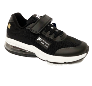 נעלי ספורט פילה לילדים בצבע שחור |  30-35 FILA