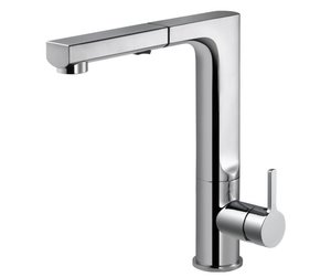 ברז מטבח נשלף זהב מוברש Pull Out סדרת Storm 304465F15S