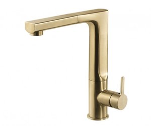 ברז מטבח זהב מוברש נשלף Pull Out סדרת Storm 304464F15S