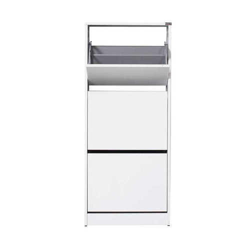 ארון נעליים שלושה תאים לבן 