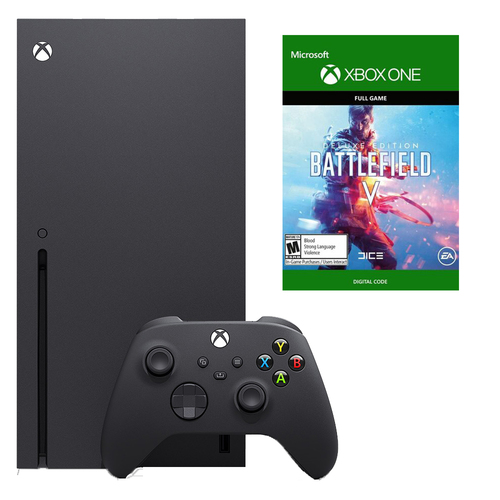 XBOX SERIES X 1TB כולל המשחק BATTLEFIELD 5 DELUXE EDITION - אחריות יבואן רשמי מיקרוסופט ישראל