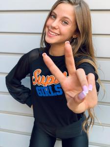 טופ רגלן שילוב רשת