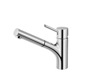 ברז מטבח זהב מוברש נשלף מצדה חמת Pull Out Masada 305261F15S