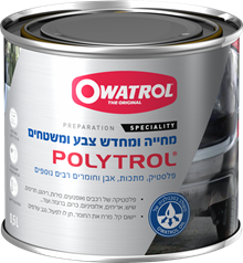 פוליטרול 0.5 ליטר-Polytrol מחדש ומחייה פלסטיק, משטחים וצבע ישן