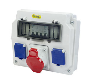 NA כולל חצי אוטומט SIEMENS שקעים אירופאים NA 2532.110 עם: 1 ח"א 1X16 ו -2 ח"א 3X32 ניסקו