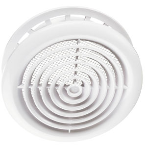 סדרה MV/PFS - תריס עגול קבוע לאקוסטית MV 150BPFS, ABS "6 ניסקו