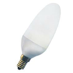 נורות EL חסכוניות - נר זוג נר 9W WW E14 ניסקו