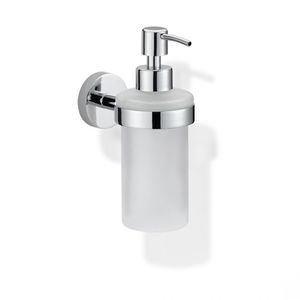 NWB מיכל לסבון נוזלי ניקל ללא קידוח