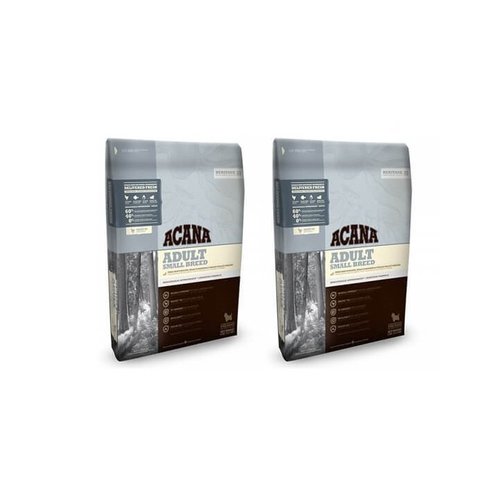 שני שקי אקאנה הריטג' לכלב בוגר מגזע קטן - כל שק 2 ק