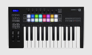 מקלדת שליטה novation LaunchKey25 MK3