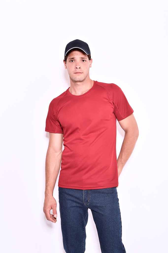 חולצת T דריי פיט בורדו