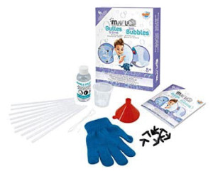 מיני מעבדת בועות סבון מדליקות מבית בוקי, צרפת