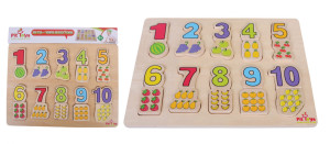 פאזל פיט-כמות מספר פירות