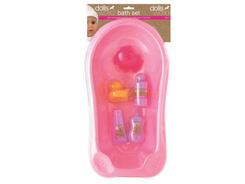 עולם הבובות סט אמבטיה עד41סם + אבי