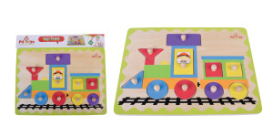 פאזל כפתור פיט  קטר