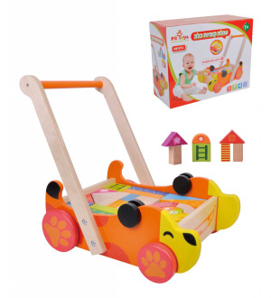 עגלה עם ידית כלב