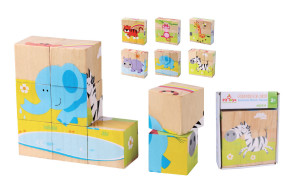 פאזל קוביה חיות בר