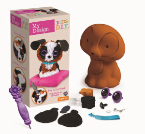 מוזאיקה בד מוקצפת – כלב