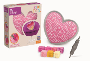 מוזאיקה בד – לב