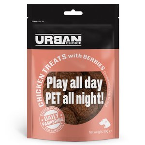 אורבן צ'ויס חטיף עוף עם אוכמניות וחמוציות

                90 גרם

                Urban choice Chicken treats with Berries