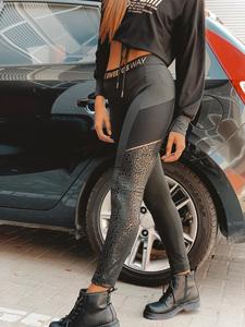 טייץ שילוב בדים