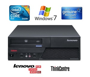מחשב Lenovo ThinkCenter M58p SFF Core 2 Duo Windows 7/8 מוחדש לנובו