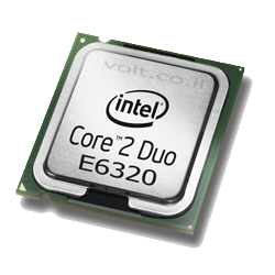 מעבד Intel Core 2 Duo Processor E6320 4M 1.86 GHz SLA4U אינטל