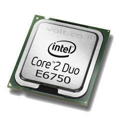 מעבד Intel Core 2 Duo Processor E6750 4M 2.66 GHz SLA9V אינטל
