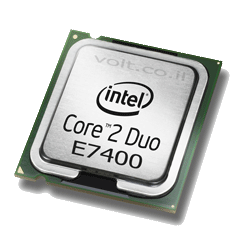 מעבד Intel Core 2 Duo Processor E7400 3M 2.93 GHz SLB9Y אינטל