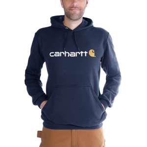100074 סווטשירט לוגו עם ברדס - נייבי חדש ®Carhartt 